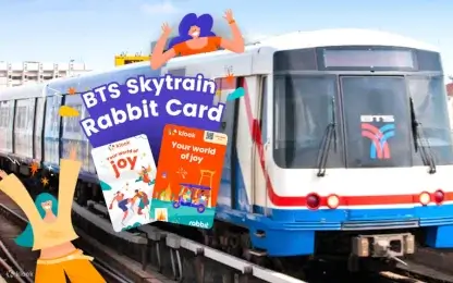 BTS Skytrain Rabbit Card